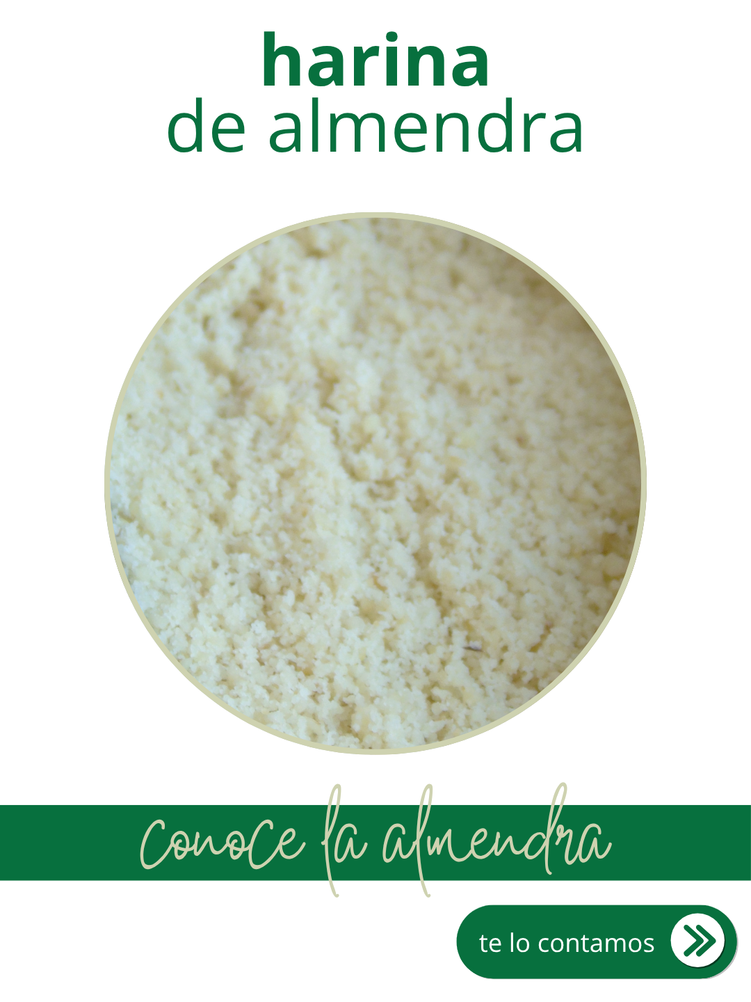 Harina de almendra